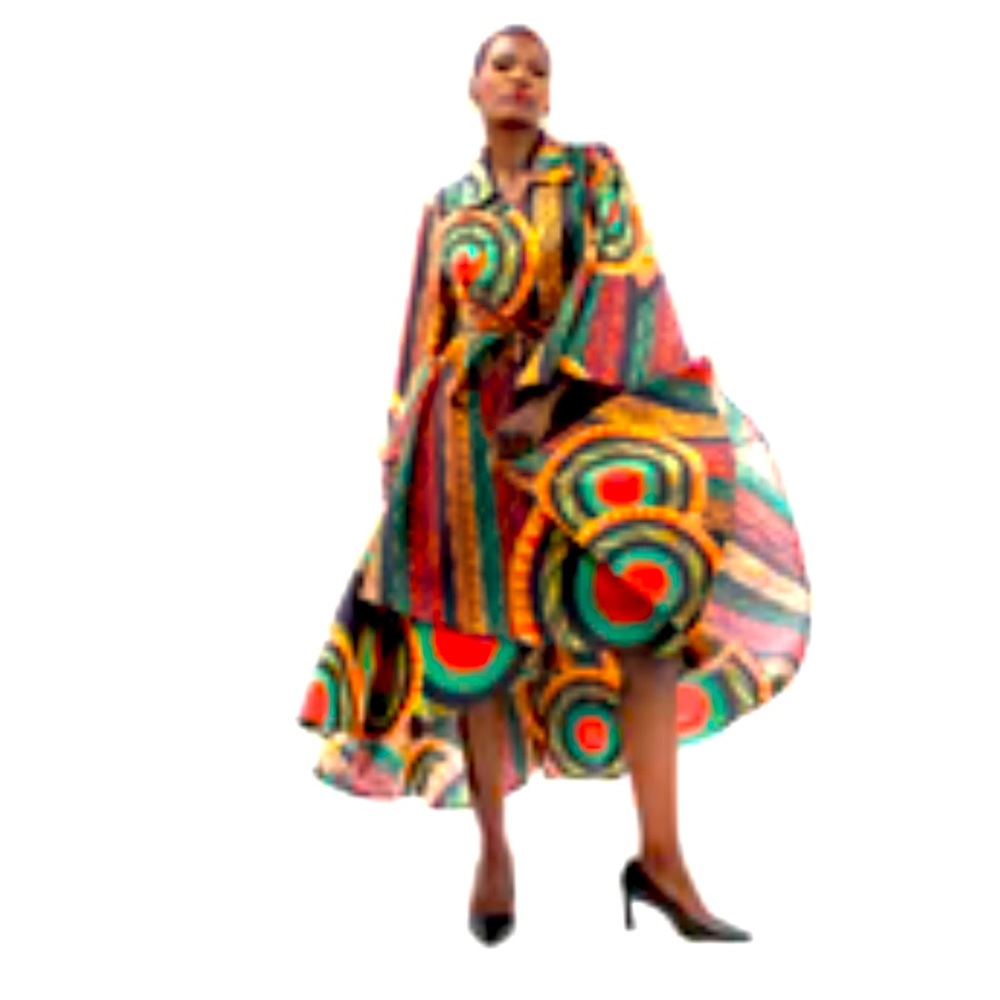 Sassy Jones Rose Wrap Afrique - size 2x - NWT never worn